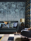 Enchanted Vale Midnight Mural Wallpaper by Clarissa Hulse
