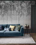 Enchanted Vale Charcoal Mural Wallpaper by Clarissa Hulse