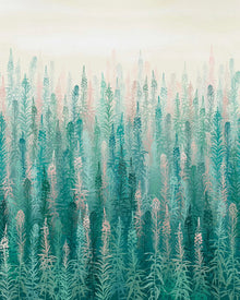 120414 Enchanted Vale Spring Mural Wallpaper by Clarissa Hulse