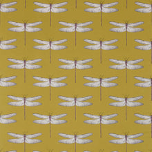 120432 Demoiselle Colour 2 Chartreuse Grape Harlequin Fabric