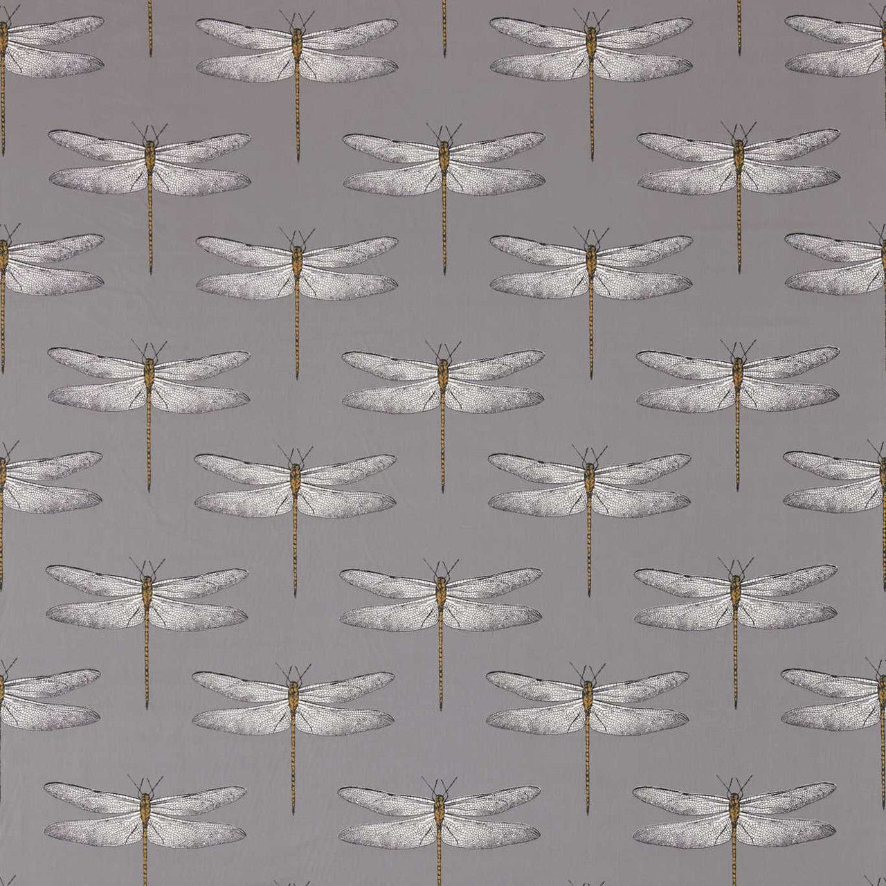 120433 Demoiselle Colour 2 Graphite Almond Harlequin Fabric