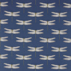 120435 Demoiselle Colour 2 Ink Chartreuse Harlequin Fabric