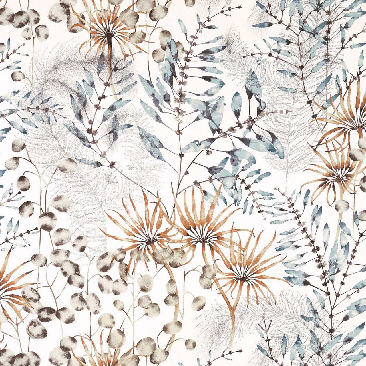 120595 Postelia Colour 4 Amber Slate Harlequin Fabric