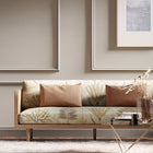 120748 Yasuni Zapara Ochre/Linen Fabric by Harlequin