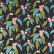 Coppice Salinas Prints And Weaves Cerise/Marine Fabric by Harlequin