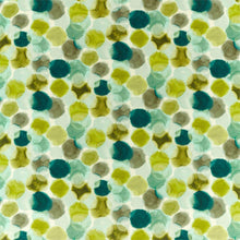 120845 Selenic Momentum 12 Chartreuse / Topaz Fabric by Harlequin