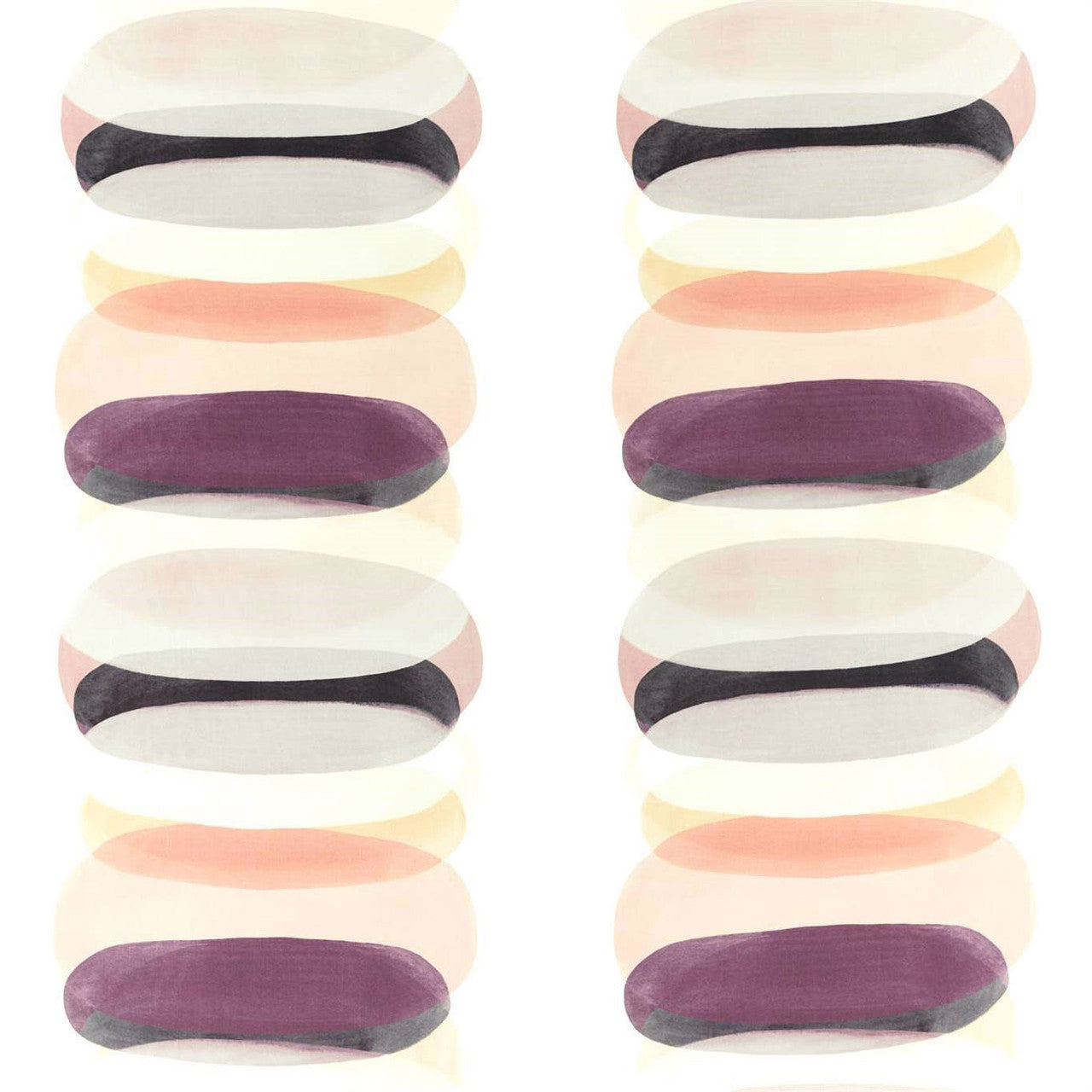 120850 Elliptic Momentum 12 Plum Fabric by Harlequin