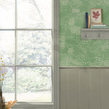 120869 Mono Farm Green Wallpaper by Joules