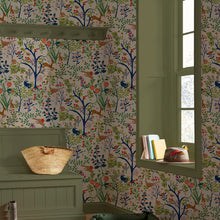 120871 Enchanted Woodland Antique Cream Wallpaper by Joules