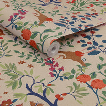 120871 Enchanted Woodland Antique Cream Wallpaper by Joules