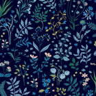 120874 Holcombe Floral Navy Wallpaper by Joules
