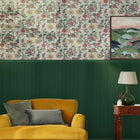 120877 Vine Cottage Floral Creme Wallpaper by Joules