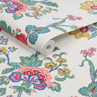 120877 Vine Cottage Floral Creme Wallpaper by Joules
