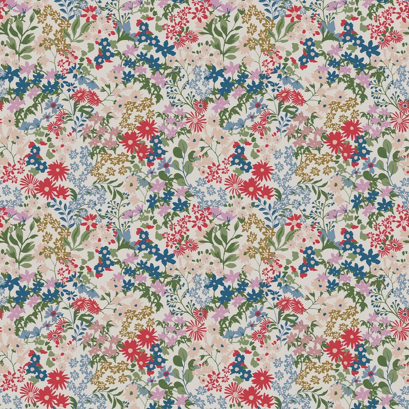 120878 Sanders Ditsy Creme Wallpaper by Joules