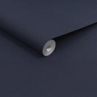 120884 Plain Navy Wallpaper by Joules