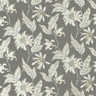 120905 Ananda Mirador Drapery Slate Fabric by Harlequin