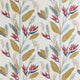 Llenya Mirador Drapery Cerise / Harbour / Saffron Fabric by Harlequin