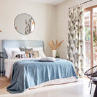 120910 Sabi Mirador Drapery Saffron Fabric by Harlequin