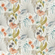 Habanera Mirador Drapery Coral / Harbour / Lime Fabric by Harlequin