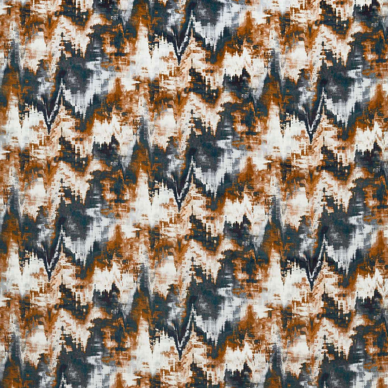 120962 Distortion Momentum 13 Tobacco / Slate / Clay Fabric by Harlequin