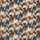 Distortion Momentum 13 Tobacco / Slate / Clay Fabric by Harlequin