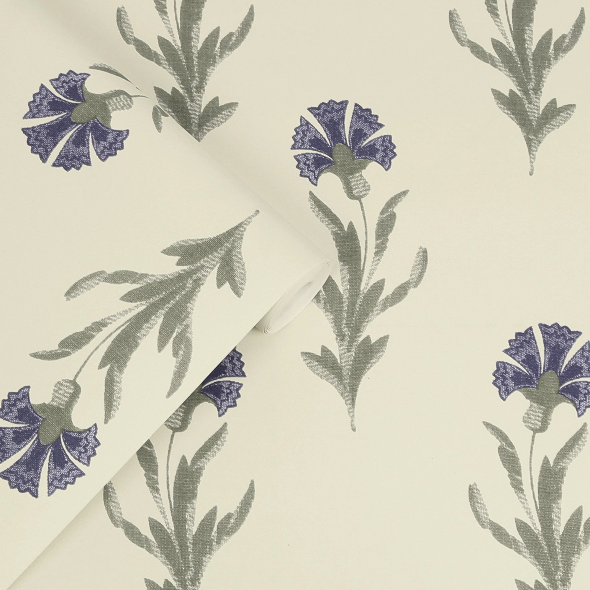 121068 Dandelion Dusky Seaspray Wallpaper by Laura Ashley