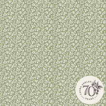 121077 Sweet Alyssum Moss Green Wallpaper by Laura Ashley