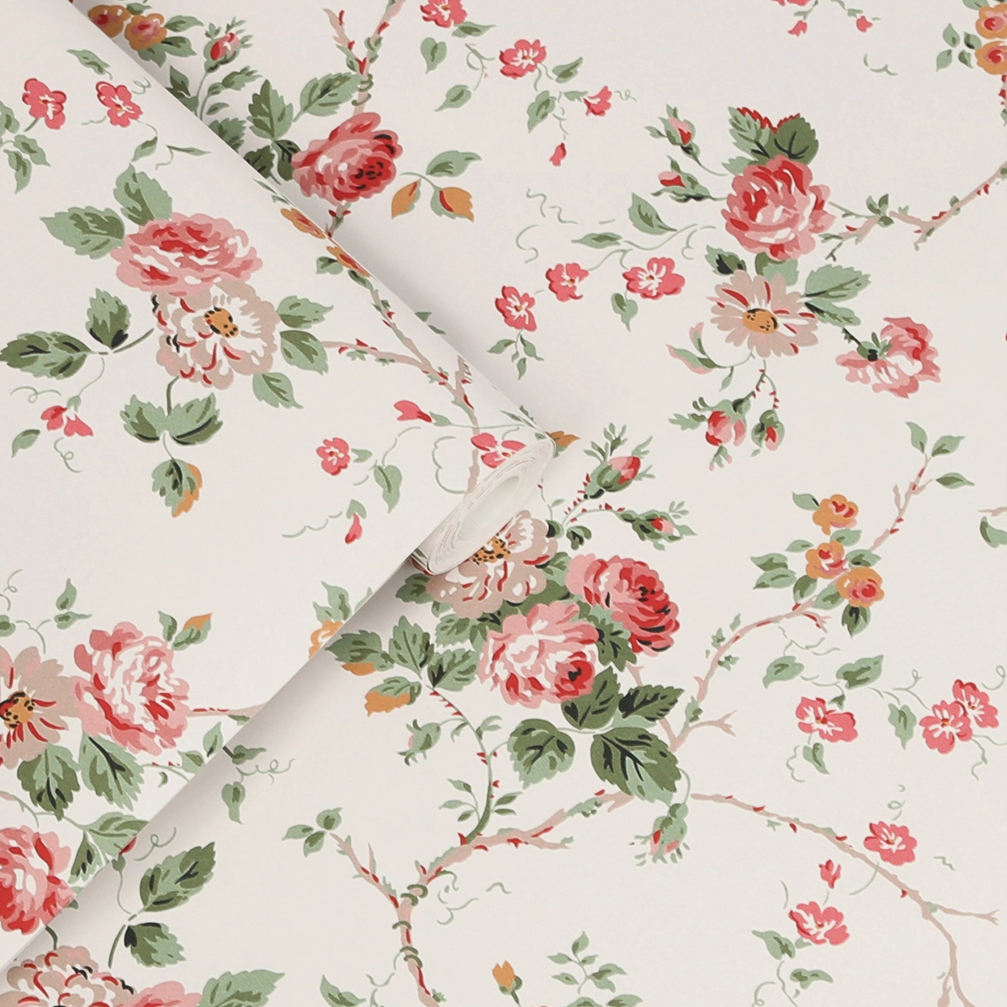 121083 Mountney Garden Antique Pink Wallpaper by Laura Ashley