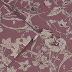 121086 Summerhill Pale Blackberry Wallpaper by Laura Ashley
