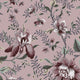 Edita's Garden Pale Blackberry Wallpaper by Laura Ashley