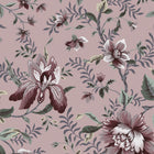 121091 Edita's Garden Pale Blackberry Wallpaper by Laura Ashley