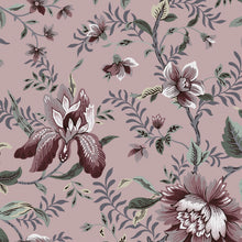121091 Edita's Garden Pale Blackberry Wallpaper by Laura Ashley