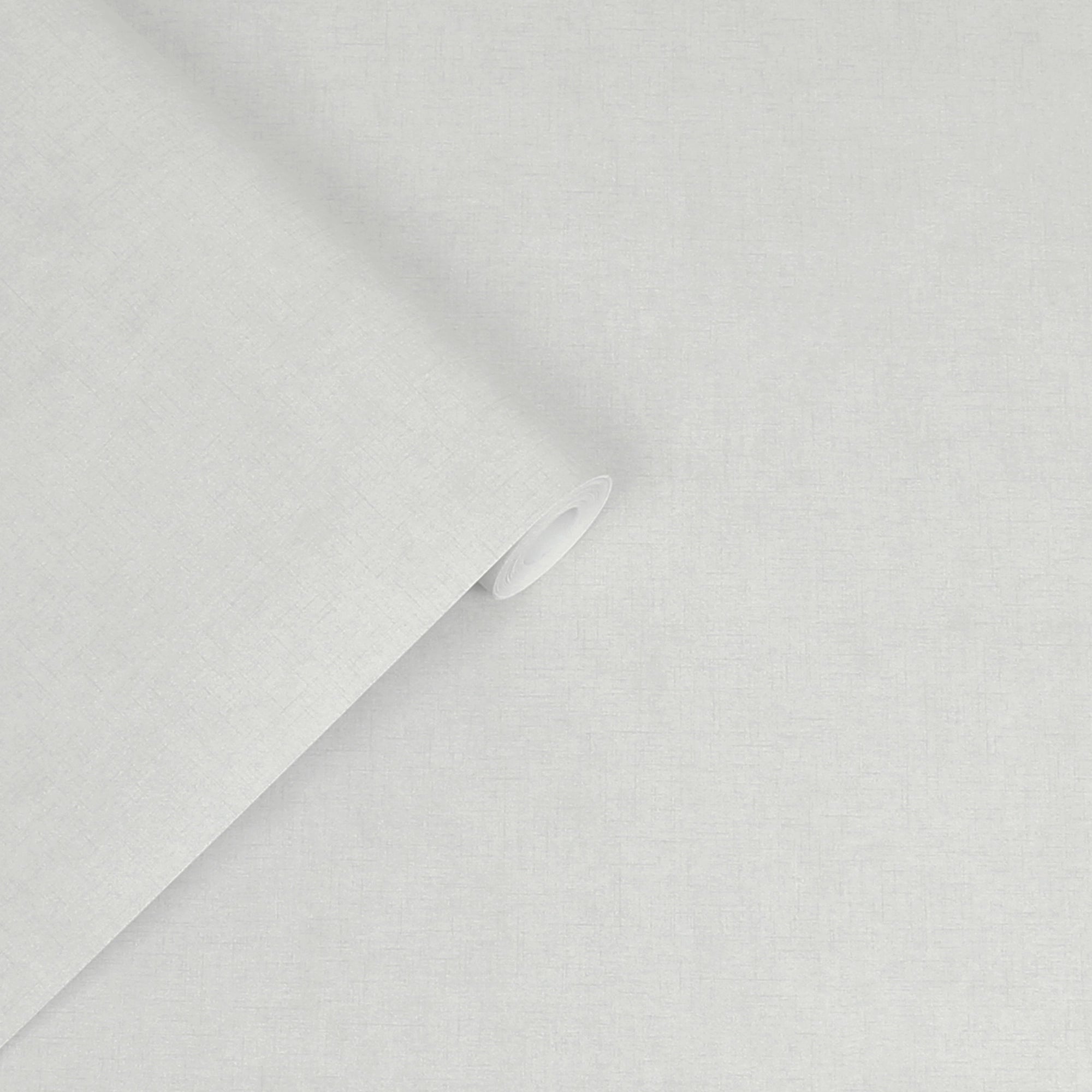 121096 Plain Pale Silver Wallpaper by Laura Ashley