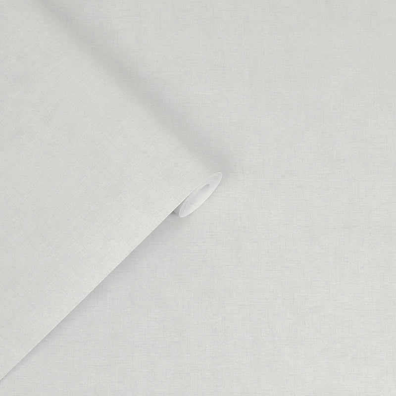 121096 Plain Pale Silver Wallpaper by Laura Ashley
