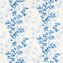 121100 Lady Alford Harlequin X Diane Hill Porcelain and China Blue Fabric by Harlequin