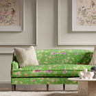 121101 Lady Alford Harlequin X Diane Hill Apple and Magenta Fabric by Harlequin