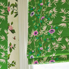 121101 Lady Alford Harlequin X Diane Hill Apple and Magenta Fabric by Harlequin