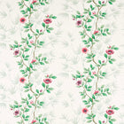 121103 Lady Alford Harlequin X Diane Hill Fig Blossom and Magenta Fabric by Harlequin