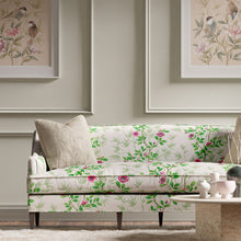 121103 Lady Alford Harlequin X Diane Hill Fig Blossom and Magenta Fabric by Harlequin