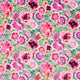 Marsha Velvet Harlequin X Diane Hill Apple, Peony and Magenta Fabric by Harlequin