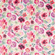 Marsha Satin Harlequin X Diane Hill Powder, Peony and Magenta Fabric by Harlequin