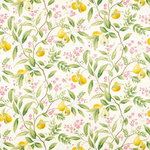 121115 Marie Harlequin X Diane Hill Fig Leaf, Honey and Blossom Fabric by Harlequin