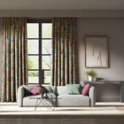 121125 Journey of Discovery Velvet Colour 3 Ionian Harissa Emerald Harlequin Fabric