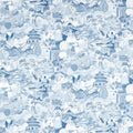 Journey of Discovery Velvet Colour 3 Wild Water and Exhale Fabric by Harlequin