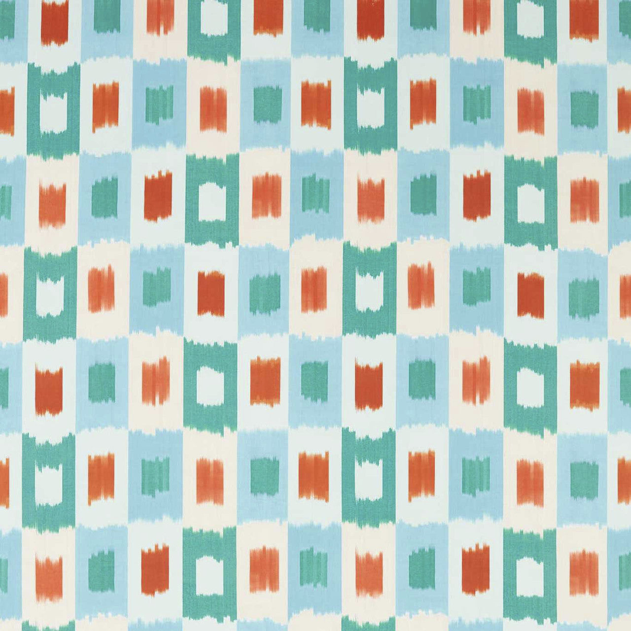 121128 Shiruku Colour 3 Harissa Amazonia Emerald Harlequin Fabric
