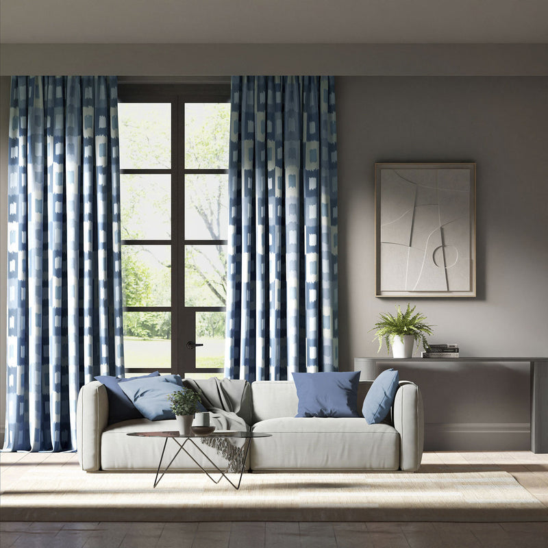 121129 Shiruku Colour 3 Wild Water Azul Exhale Harlequin Fabric