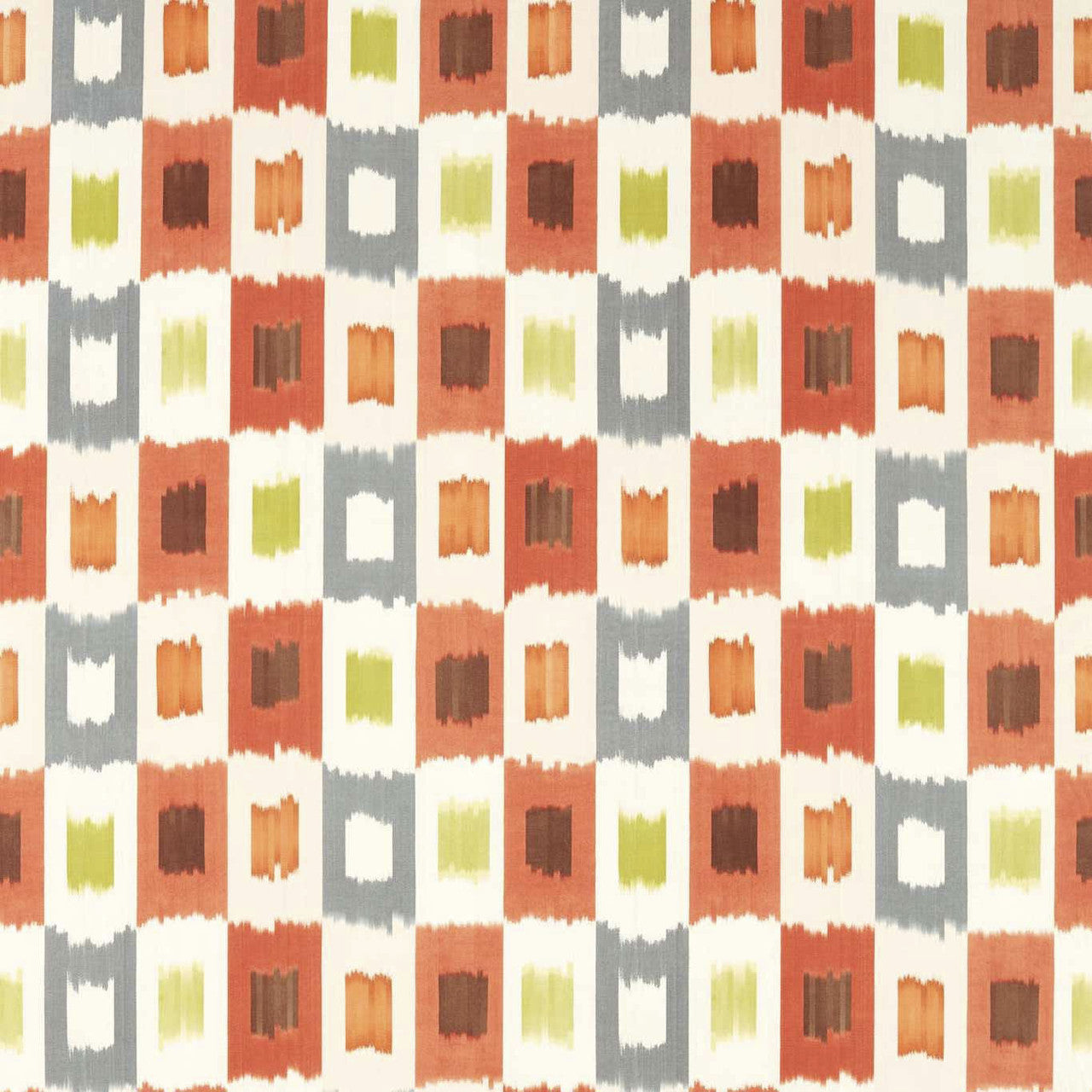 121130 Shiruku Colour 3 Paprika Sketched Nectar Harlequin Fabric