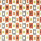 121130 Shiruku Colour 3 Paprika Sketched Nectar Harlequin Fabric