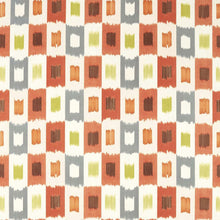 121130 Shiruku Colour 3 Paprika Sketched Nectar Harlequin Fabric