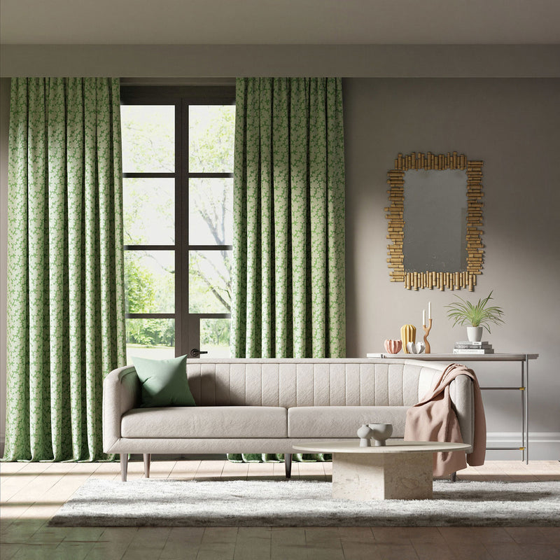 121133 Zori Colour 3 Forest First Light Fabric by Harlequin